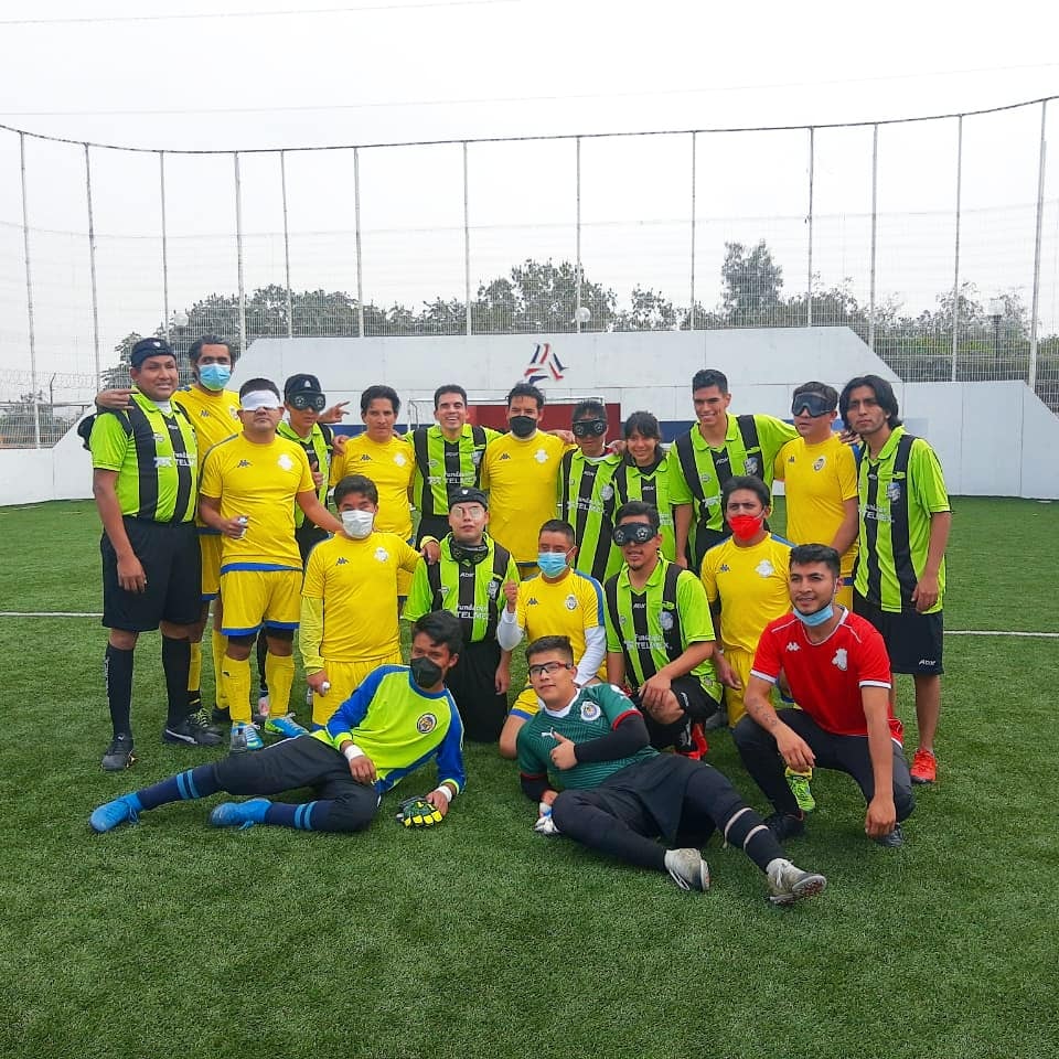 Lobos FC, el equipo que impulsa el futbol para ciegos en el Estado de México