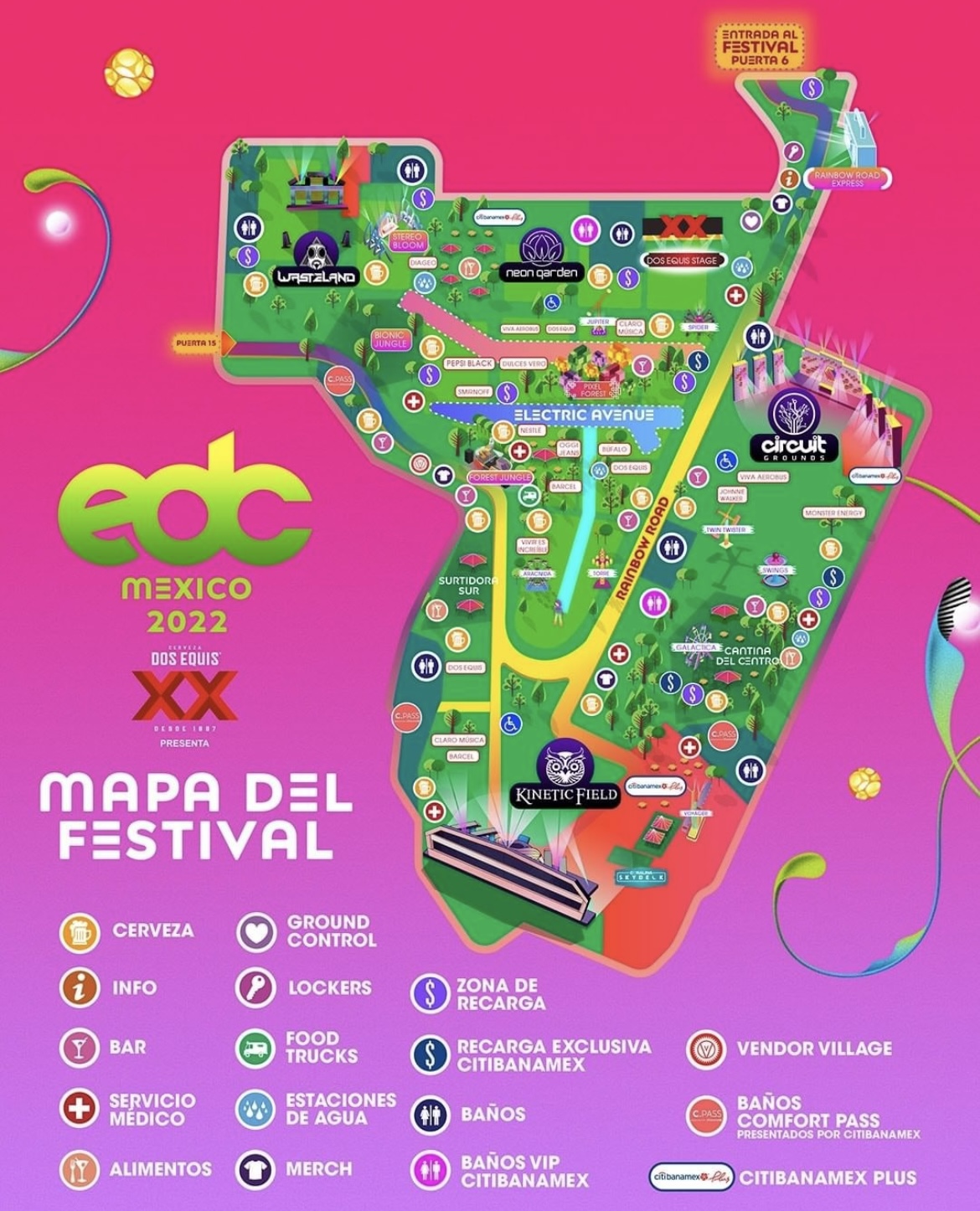 Guía rápida Todo lo que debes saber para entrarle al EDC México 2022