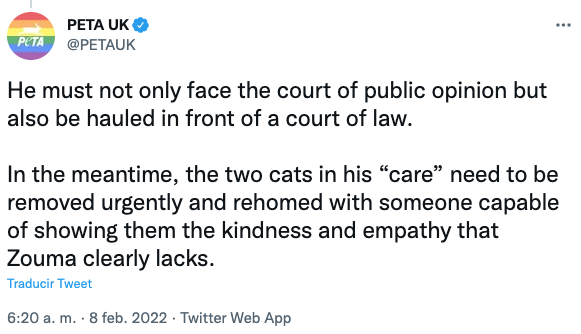 "Fue un hecho aislado": La explicación de Kurt Zouma por el video en el que agrede a su gato