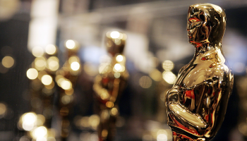 Una estatuilla de los premios de la Academia u Oscars