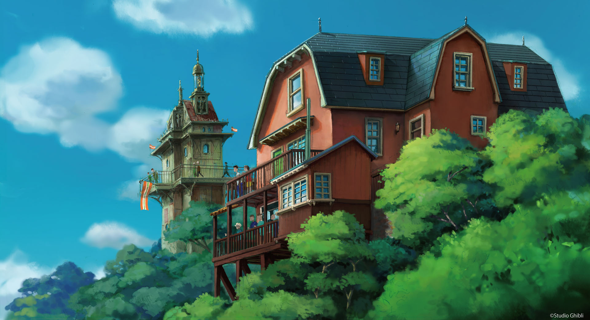 Así lucirá el espectacular parque temático de Studio Ghibli