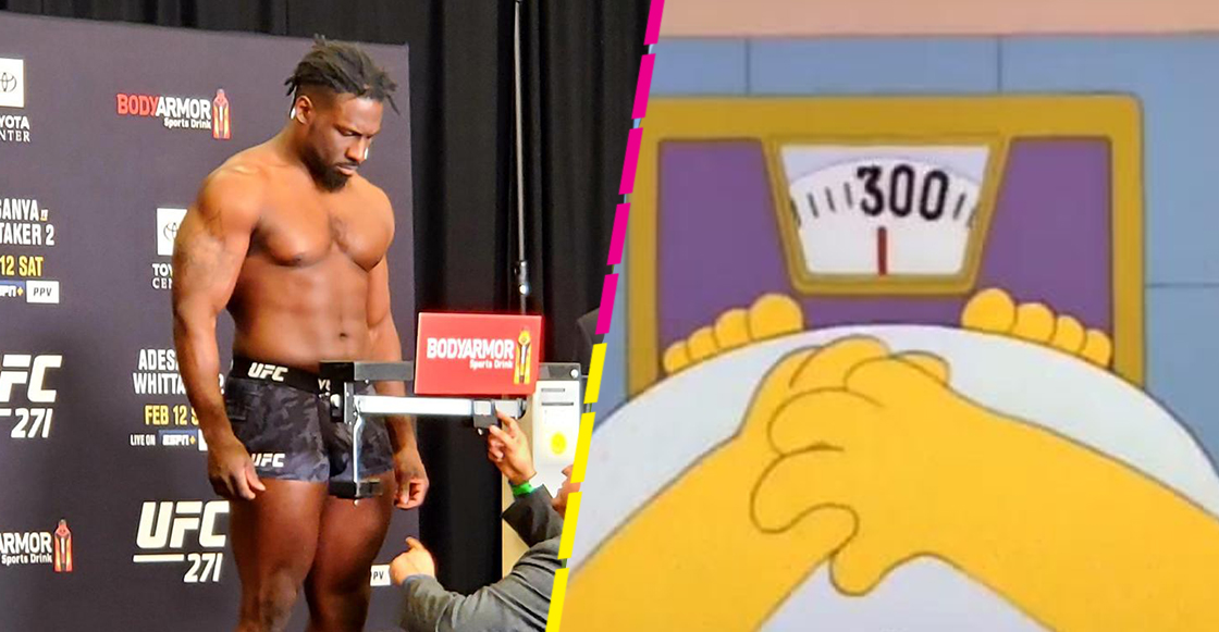 ¡Ayudame a ayudarte! Peleador de la UFC falló en su pesaje de su pelea por varios kilitos de más
