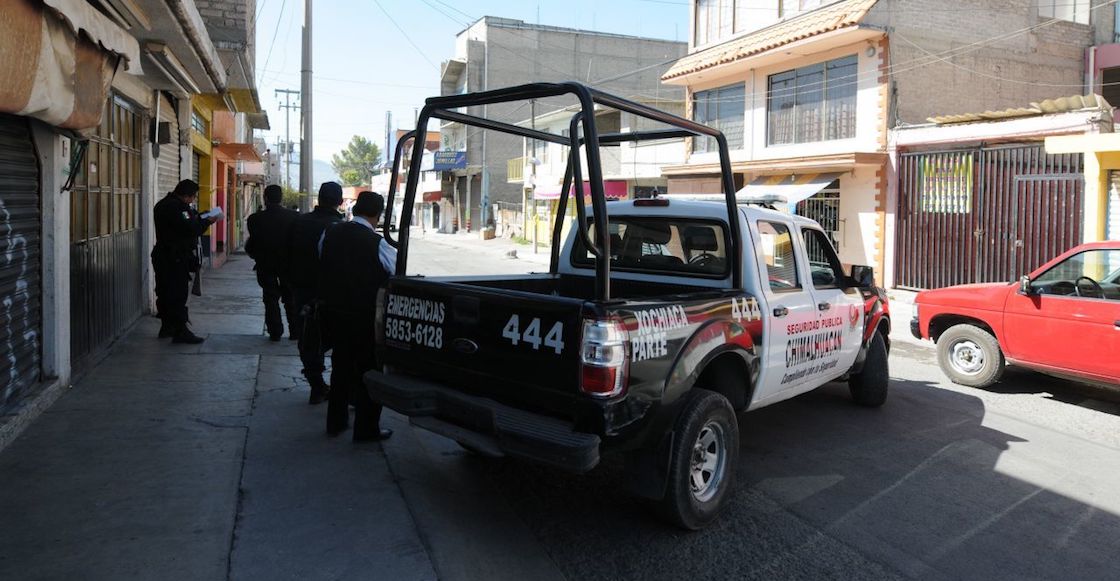 robo-autopartes-inseguridad-chimalhuacan-policia-patrulla