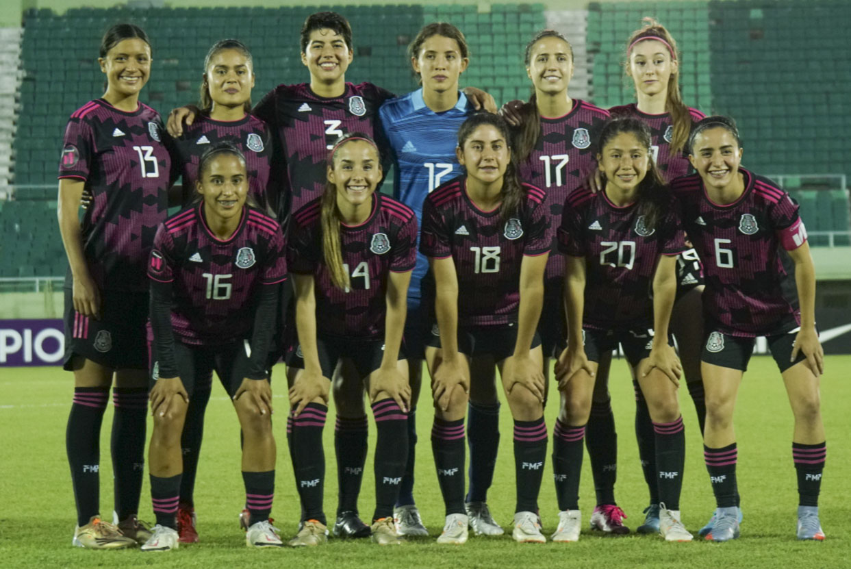 Doblete de Maldonado y gol de Tatiana Flores en la victoria de México Guyana en el Premundial Sub 20