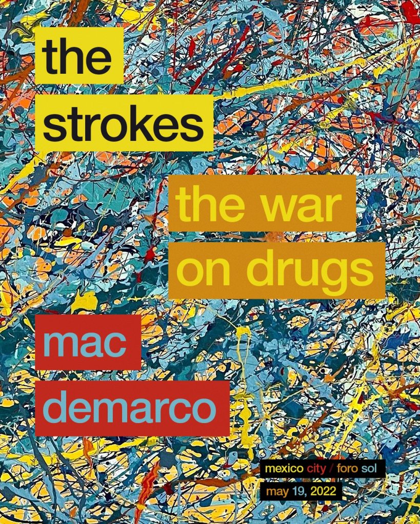 The Strokes dará un concierto en CDMX junto a The War On Drugs y Mac DeMarco