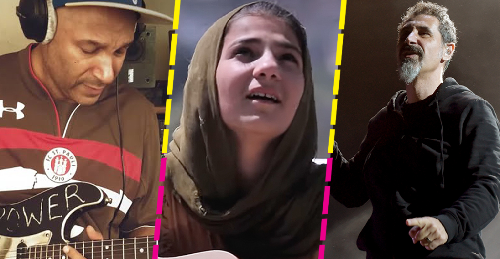 Tom Morello y Serj Tankian se unen para apoyar una escuela de música de niñas en Afganistán