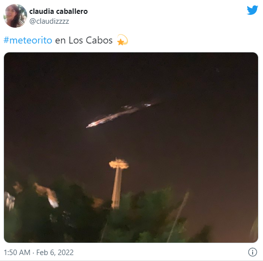 Los videos del supuesto meteorito visto en Sinaloa y Baja California