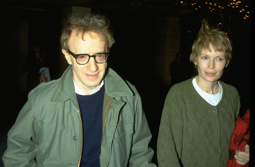 Woody Allen y Mia Farrow