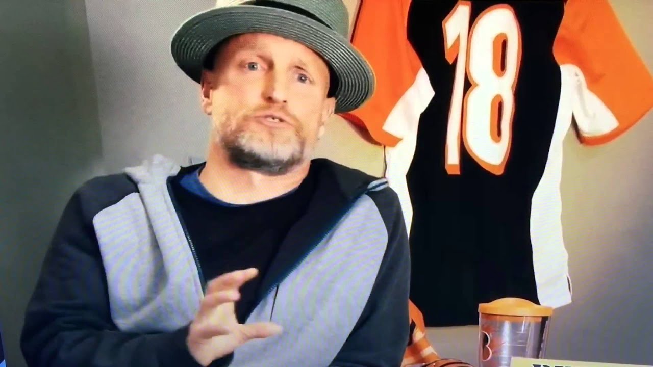 Woody Harrelson fan de los Bengals