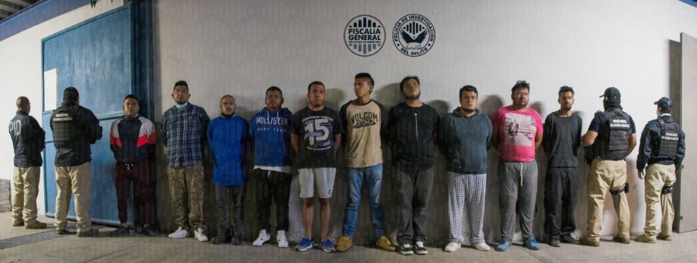 10 detenidos por la Fiscalía de Querétaro