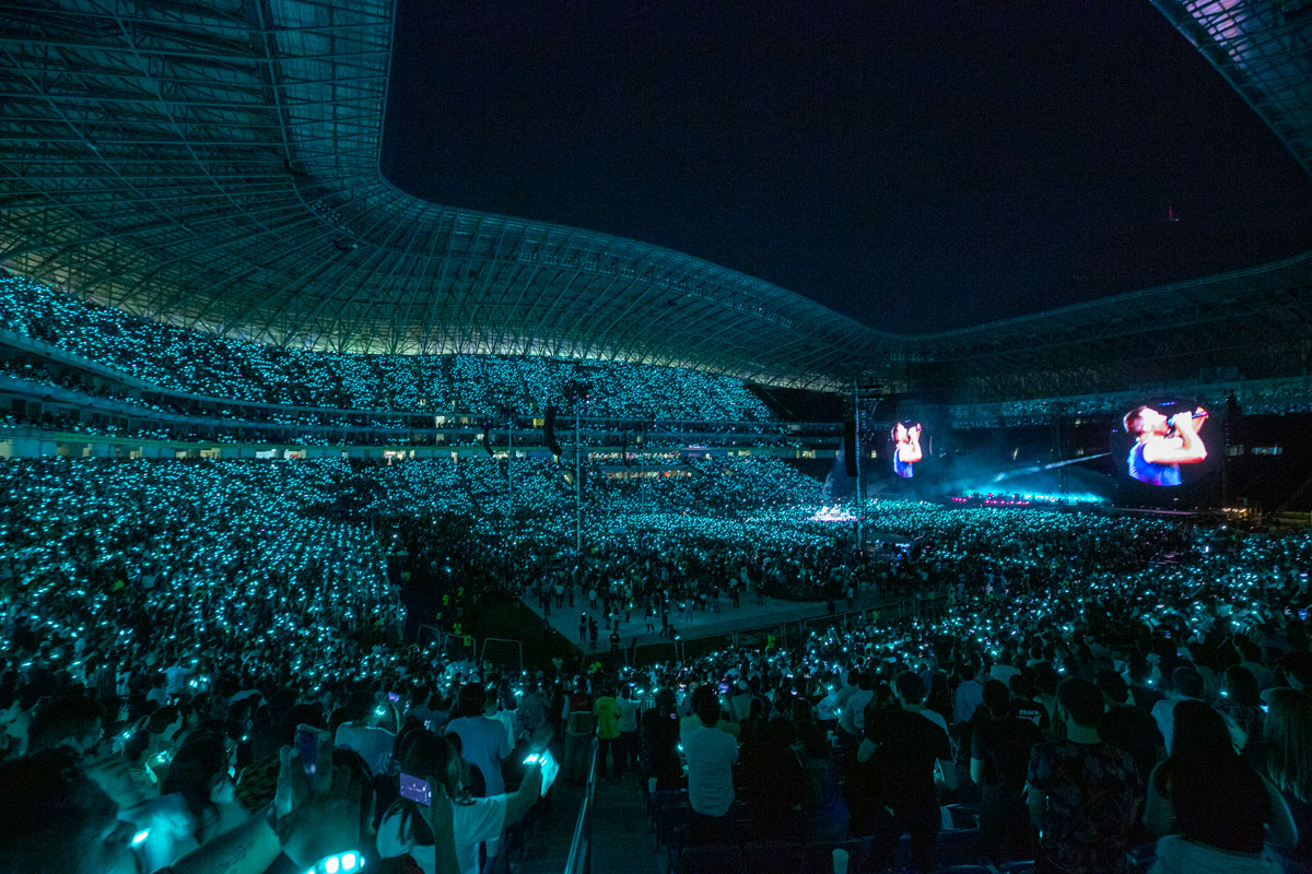 Fotos y setlist del primer concierto de Coldplay en Monterrey