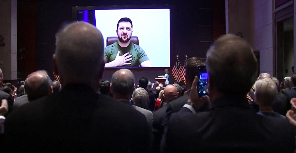Volodymyr Zelensky congreso