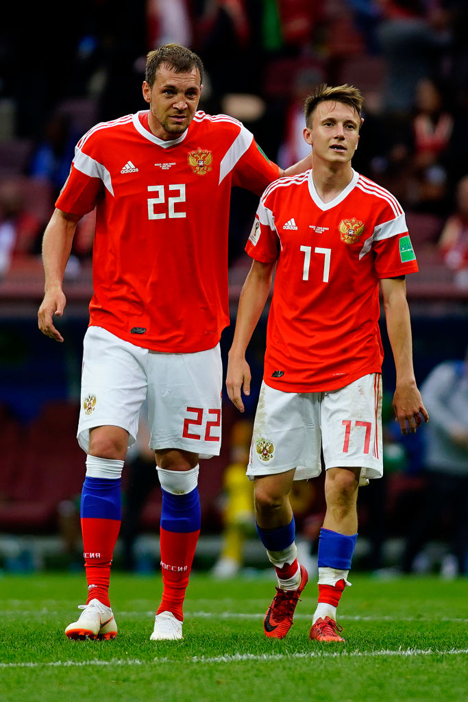 Artem Dzyuba y Aleksandr Golovin descalificados del Mundial de Qatar 2022