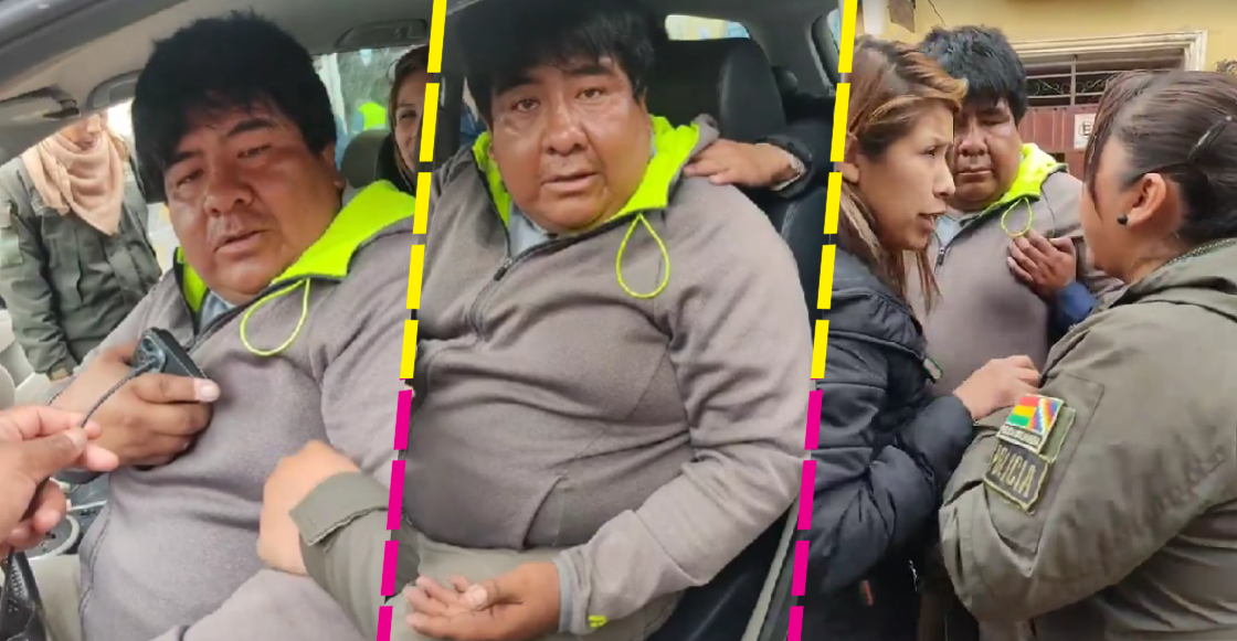 Un tipo en Bolivia dice ser de Ucrania para evitar multa de tránsito