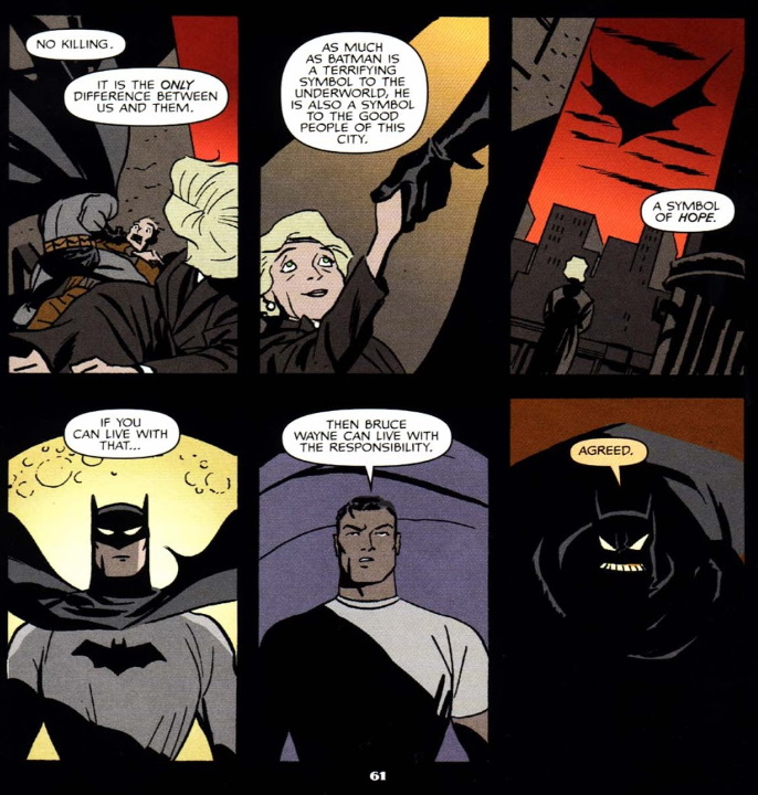Batman y Bruce llegan a un acuerdo en 'Ego'