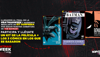 #BatmanWeek: Llévate un kit + los 3 cómics que inspiraron a 'The Batman' con Robert Pattinson