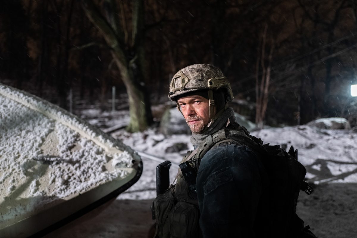 Jakob Oftebro como el teniente Nylund en 'Black Crab'