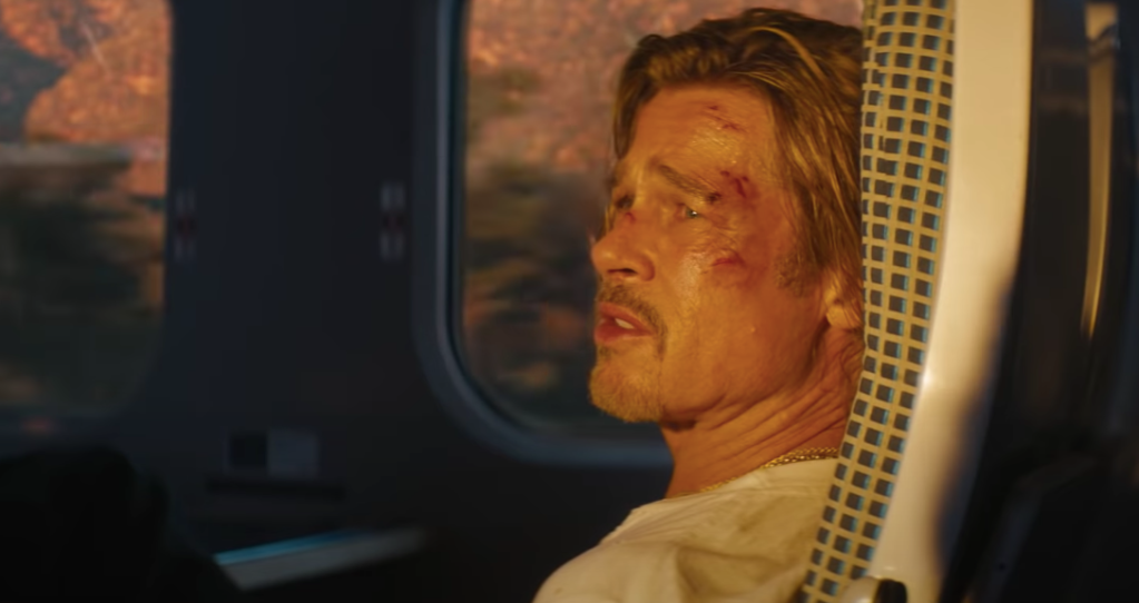 Brad Pitt y Bad Bunny intercambian golpes en el tráiler de 'Bullet Train'