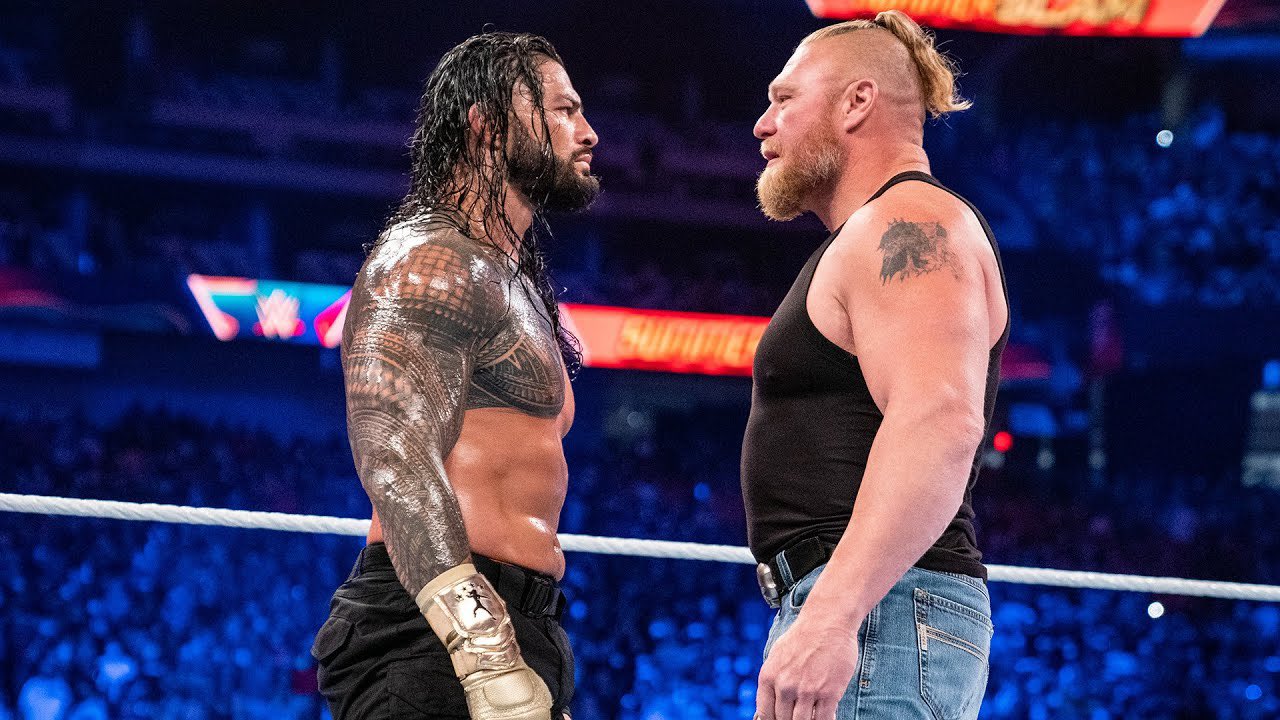 Roman Reigns vs Brock Lesnar en Wrestlemania 38