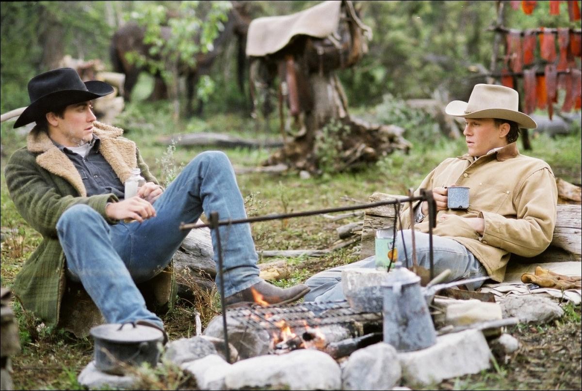 Jake Gyllenhaal y Heath Ledger en 'Brokeback Mountain'