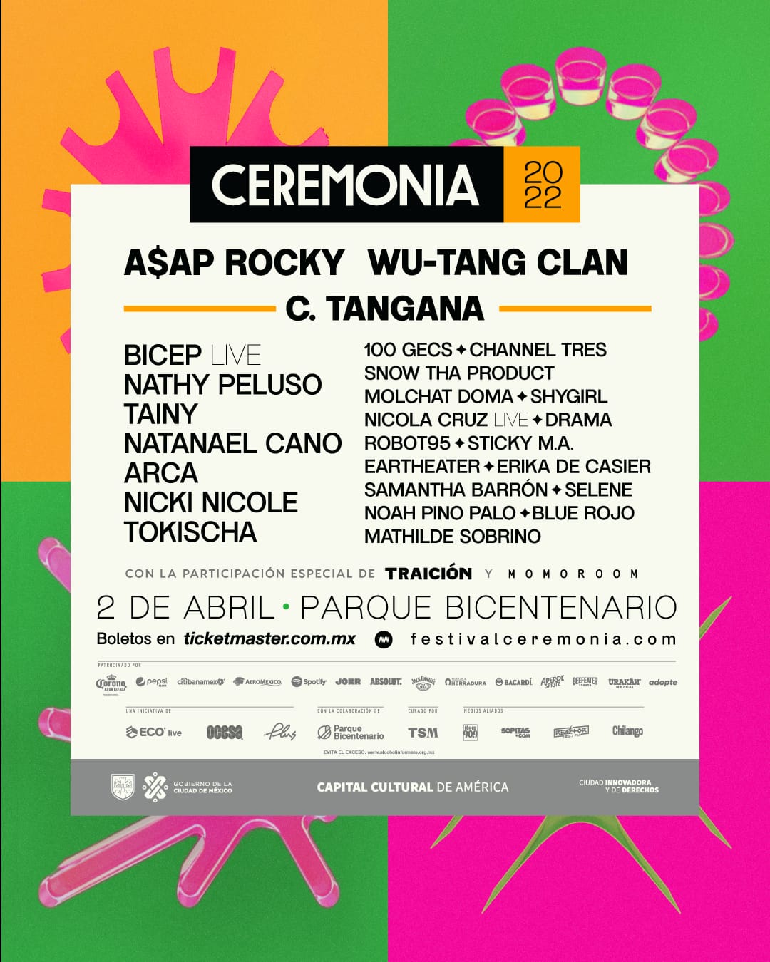 Venga, Pucho: ¡C. Tangana se une al cartel del festival Ceremonia 2022!