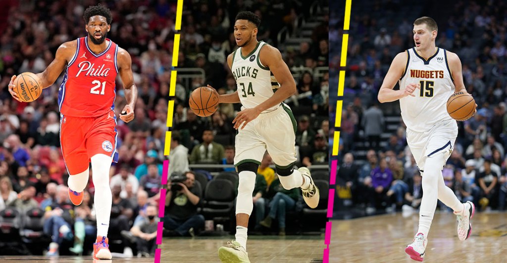 Antetokounmpo, Jokic y Embiid ¿Quién para ganar el MVP de la NBA 2021-22?