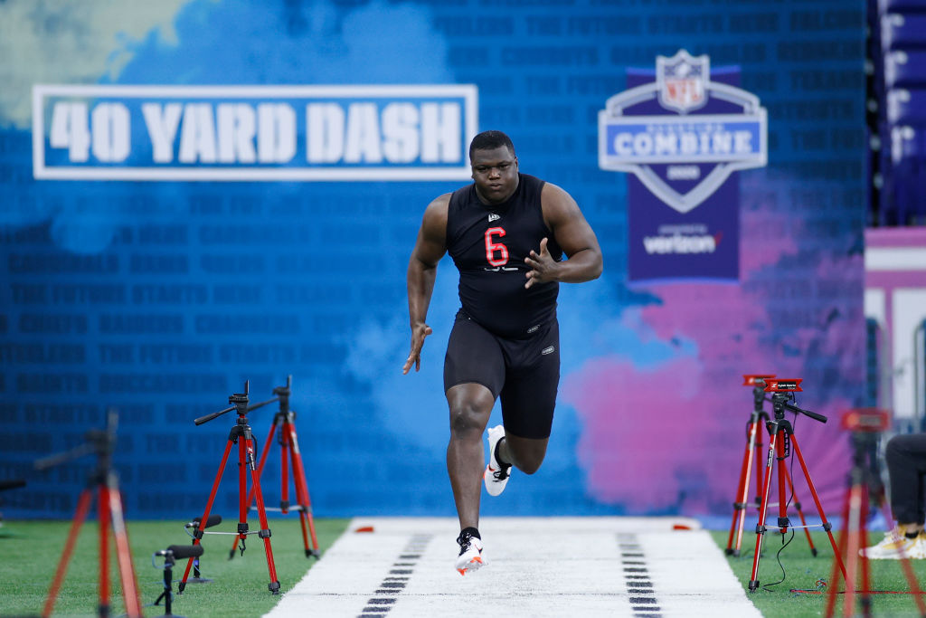 Carrera de 40 yardas en el Combine de la NFL