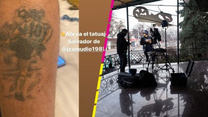 "Nos rescató la mano de Dios": Periodistas fueron liberados en Ucrania gracias a un tatuaje de Diego Maradona