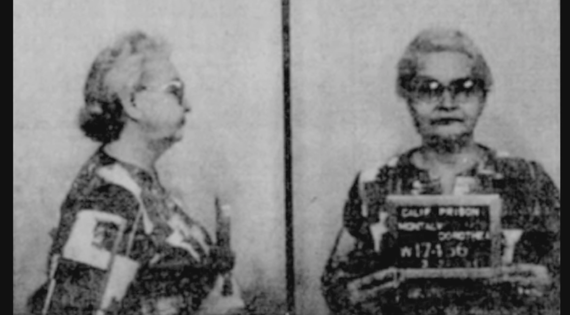 Ficha de detención de Dorothea Puente en 1982