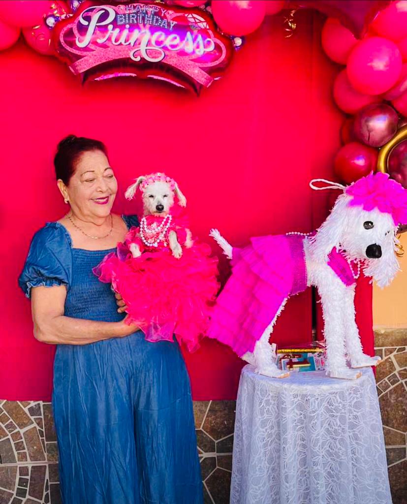 Familia organiza fiesta de XV años para su perrita y se hace viral