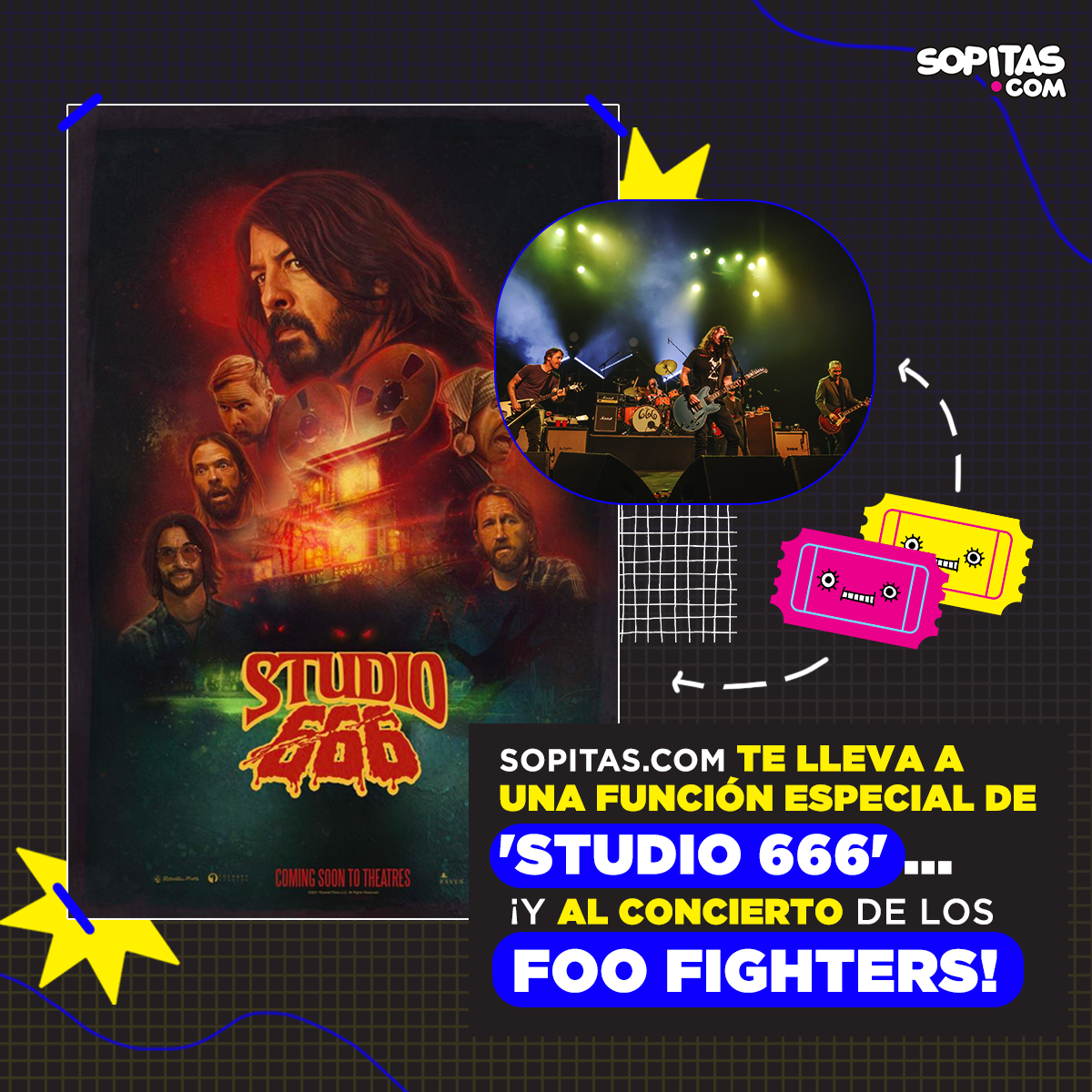 Arte dinámica Foo Fighters