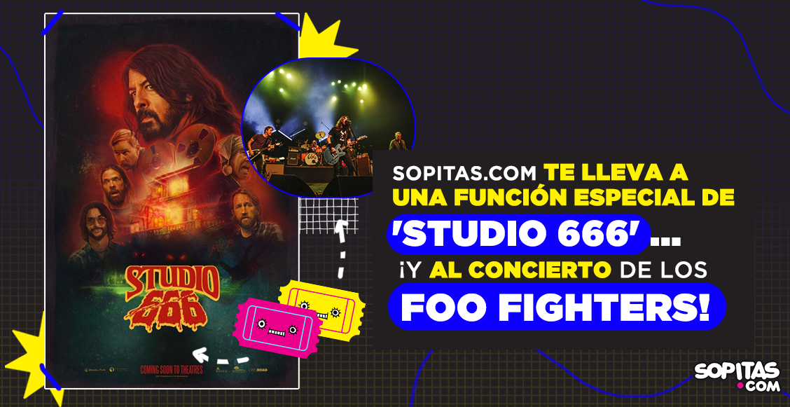 2x1: Te invitamos a una función de 'Studio 666' y al concierto de Foo Fighters