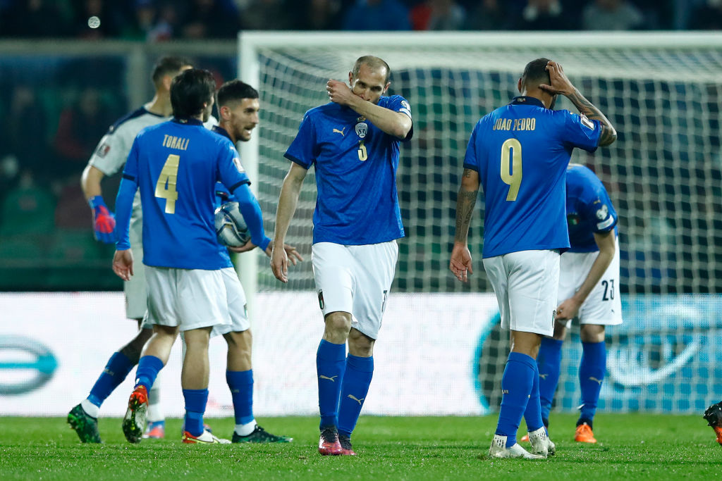 Fracaso de Italia rumbo a Qatar 2022