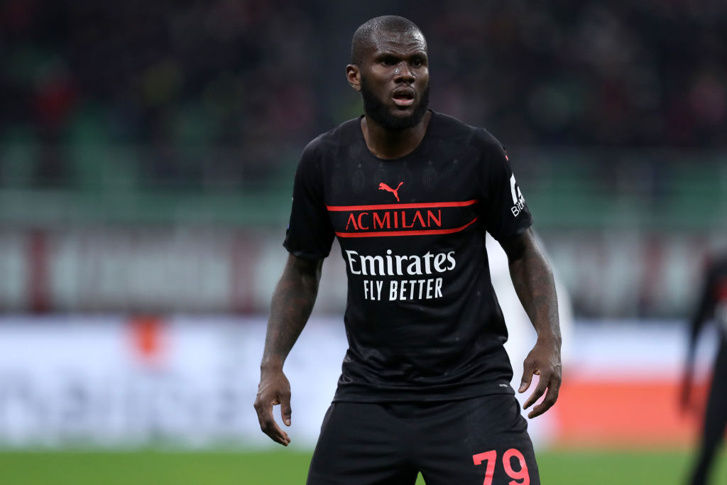 Franck Kessie con el AC Milan