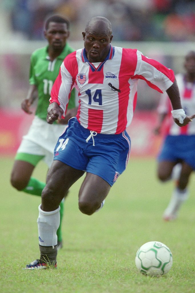 George Weah con Liberia