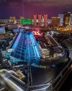 El circuito del Gran Premio de las Vegas