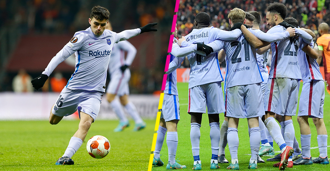 El jugadón de Pedri y el gol de Aubameyang en el milagro del Barcelona ante Galatasaray