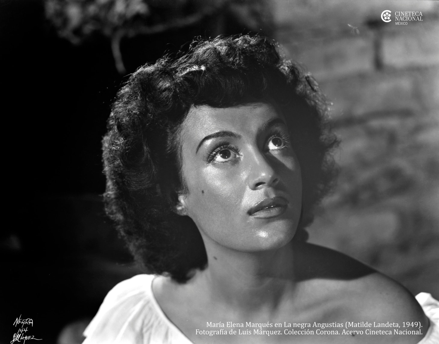 Imagen de la actriz María Elena Márques como 'La Negra Angustias' en 1949