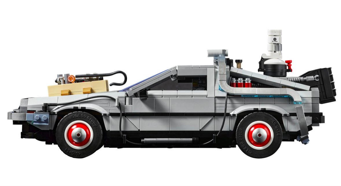 ¡LEGO presenta su set para armar el DeLorean de 'Volver al futuro'!