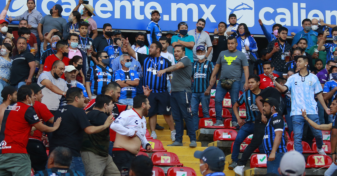 Oficial: La Liga MX suspende la jornada dominical por los actos de violencia en Querétaro