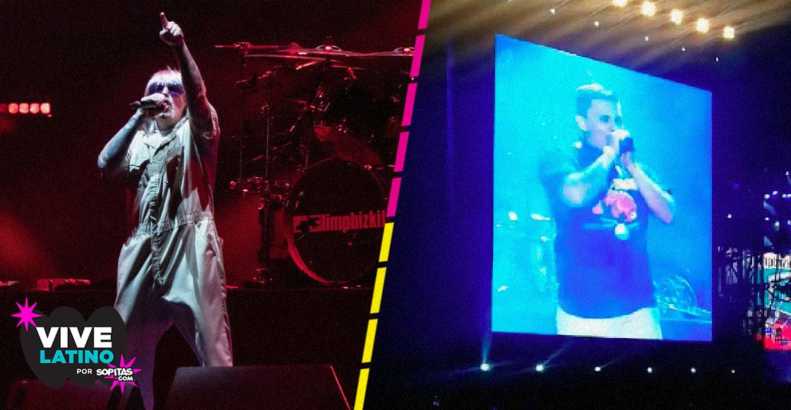Limp Bizkit puso "La Chona" y hasta subió a un fan al escenario en el Vive Latino 2022