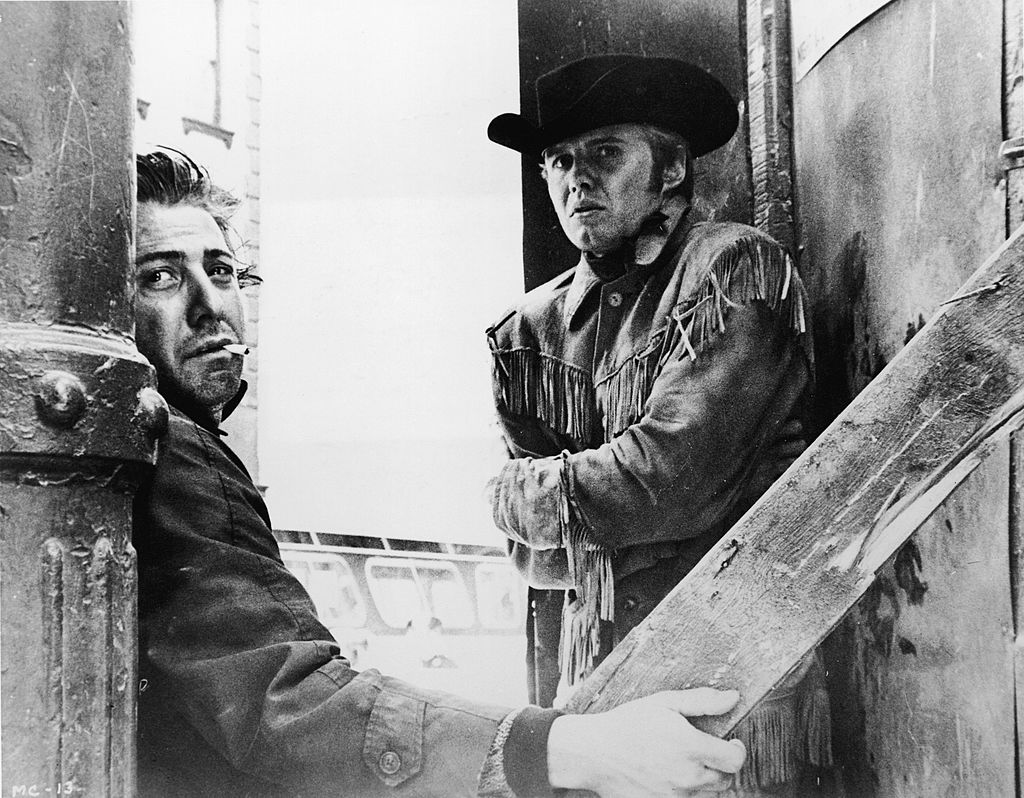 Dustin Hoffman y Jon Voight en la película 'Midnight Cowboy' 