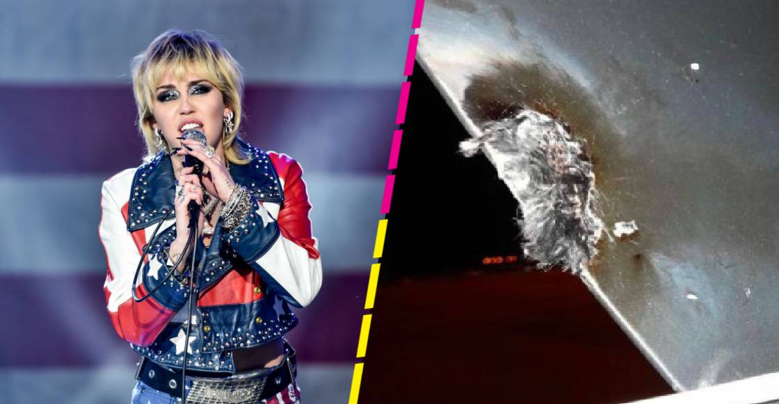 Qué susto: El avión de Miley Cyrus es alcanzado por un rayo y aterriza de emergencia