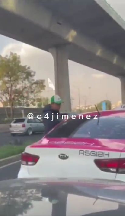 Presunto montachoques agrede a una familia sobre Periférico al intentar extorsionarlos