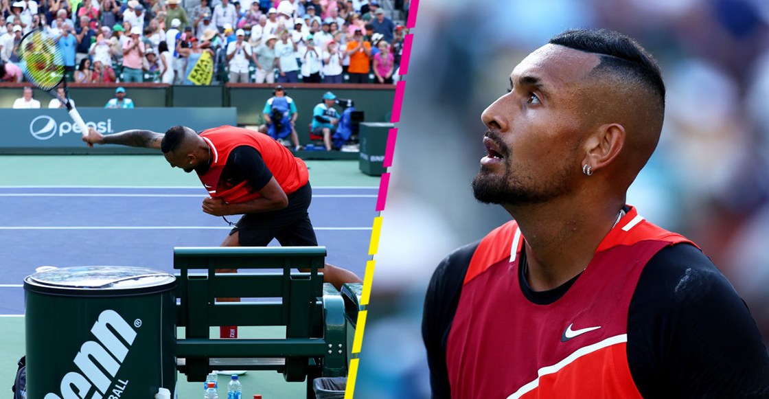 La justificación de Nick Kyrgios tras lanzar la raqueta que casi le pega a un recogepelotas: "Los accidentes pasan"