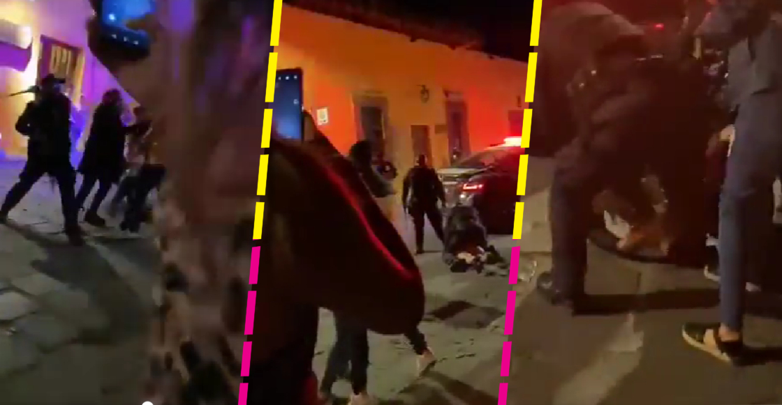 Policías arrastran y patean a mujeres en San Miguel de Allende