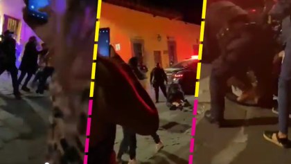 Policías arrastran y patean a mujeres en San Miguel de Allende