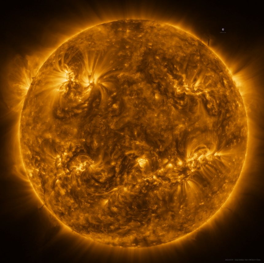Esta es la foto del Sol con mayor resolución que se ha tomado en toda la historia