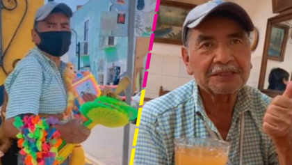 Tiktoker invita a comer a un comerciante en Puebla se hace viral