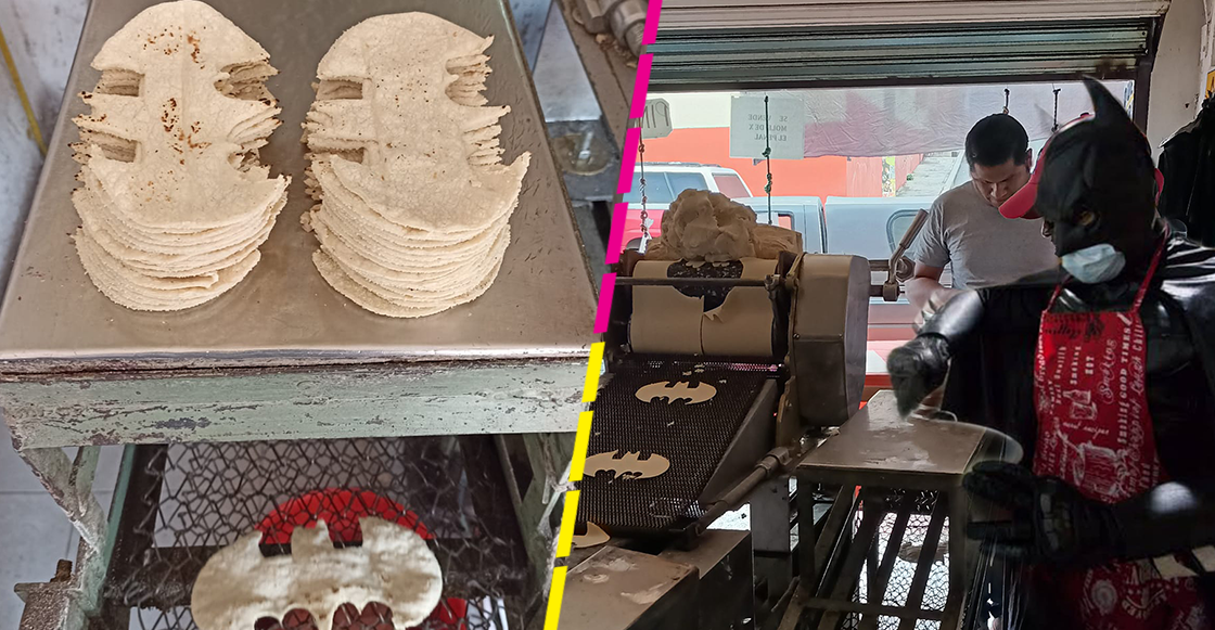 Sale medio kilo, Bruce: Tortillería de Veracruz crea las Batitortillas y se hacen virales